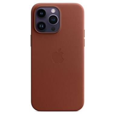 Etui do iPhone 14 Pro Max Apple Leather MagSafe - Umbra